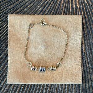 Bulgari Authentic 18K Yellow Rose White Gold B.Zero1 Bracelet